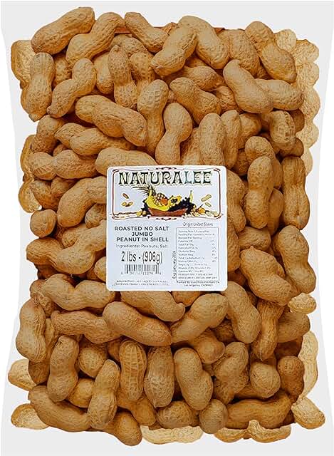 Naturalee In-Shell Peanuts - Roasted, No Salt, 2 lb bag