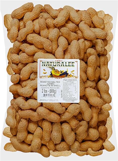 Naturalee In-Shell Peanuts - Roasted and Salted, 2 lb bag