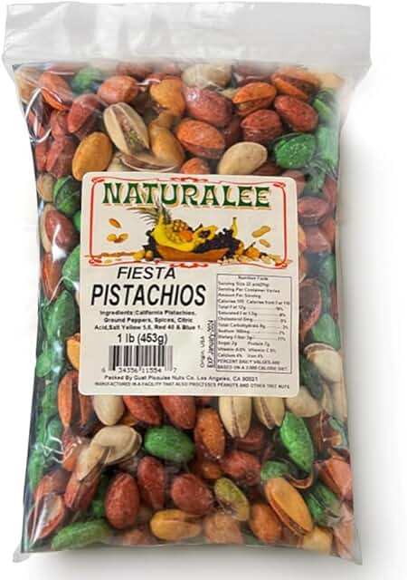 Naturalee Pistachios - Fiesta Pack, 1 lb bag